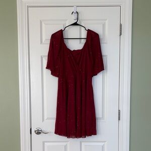 Cute Festive Red Dress